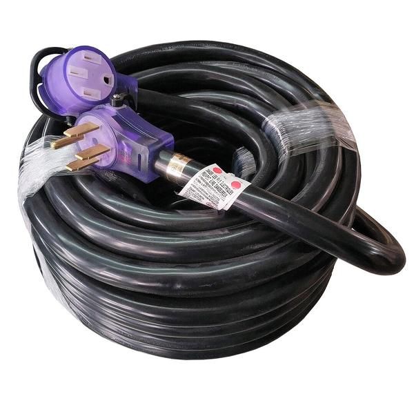 Heavy-duty 50A RV extension cord, NEMA 14-50