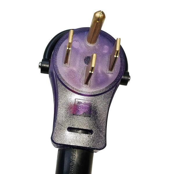 Heavy-duty 50A RV extension cord, NEMA 14-50