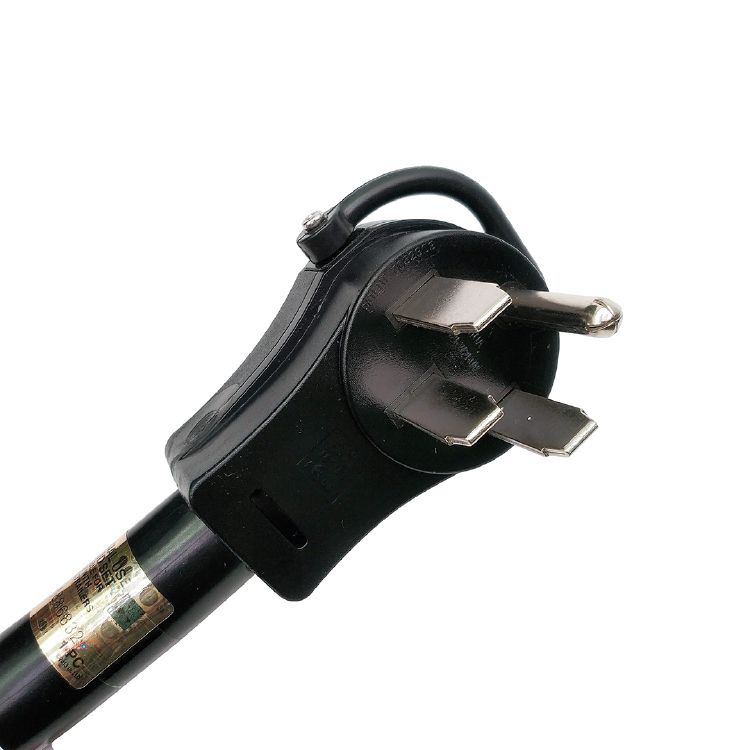 Heavy-duty 50A RV shore power locking power cord, NEMA 14-50P to SS2-50R