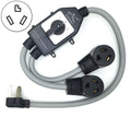 NEMA 10-30 Y Splitter with Safety Switch