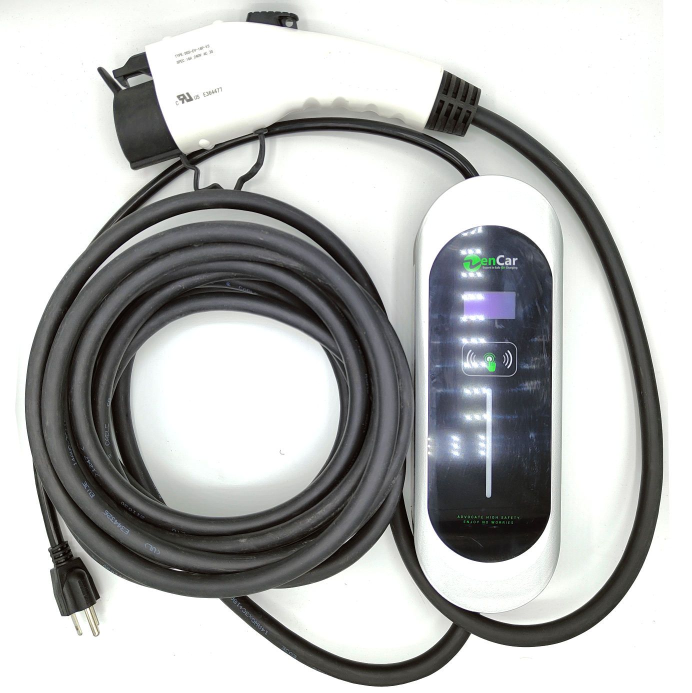 ZenCar 8-16A Adjustable 120-240V EV Charger EVSE