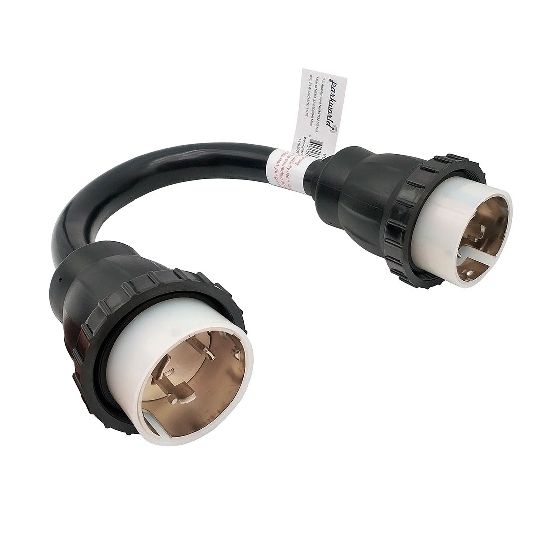 L5-20P Twist-Lock to NEMA 14-50R Adapter for EV only