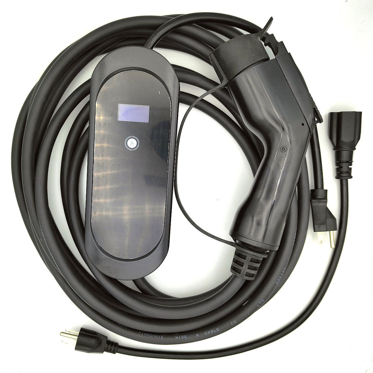 EVCARS 8-16A Adjustable 120-240V EV Charger EVSE with Timer A
