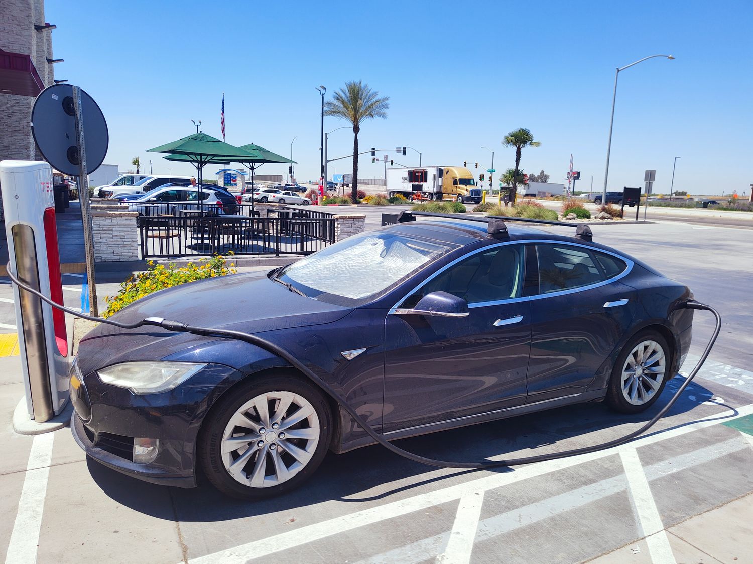 Tesla Supercharger High Power NACS Fast Charger Extension Cord