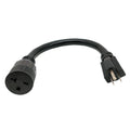 NEMA 5-15P/5-20P to 6-15/6-20R 120V Adapter