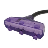 NEMA 14-30P to (3x) 5-15R 120V Adapter