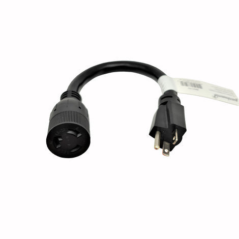 NEMA 6-20P to L6-20R Adapter