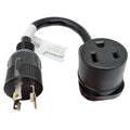 L6-30 Plug 3-Prong 30A Locking Male to 6-50 Receptacle 50 AMP Female
