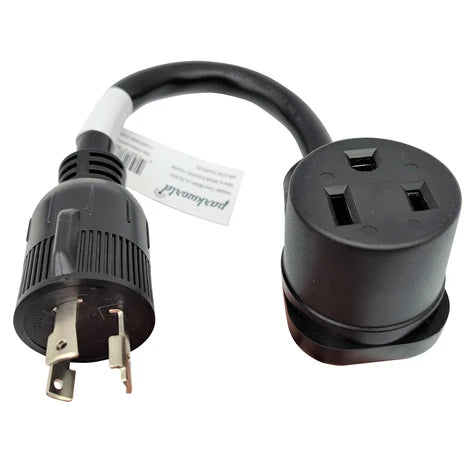 L6-30 Plug 3-Prong 30A Locking Male to 6-50 Receptacle 50 AMP Female