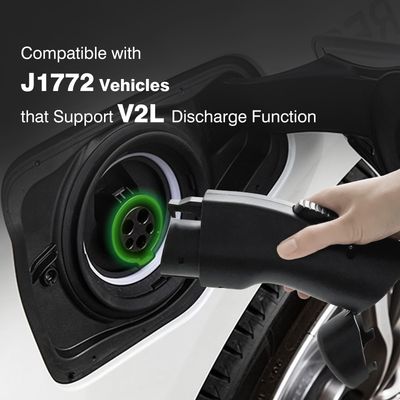 Vehicle to Load Adapter V2L Compatible with Hyundai Ioniq 5 Ioniq 6 Kia EV6 EV9 Converts to AC Power Outlet